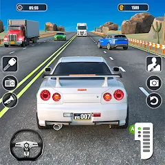 Скачать взлом Real Highway Car Racing Games  [МОД Бесконечные деньги] - стабильная версия apk на Андроид