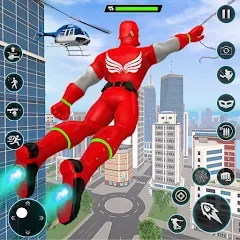 Скачать взломанную Rope Hero Spider Fighting Game  [МОД Menu] - полная версия apk на Андроид