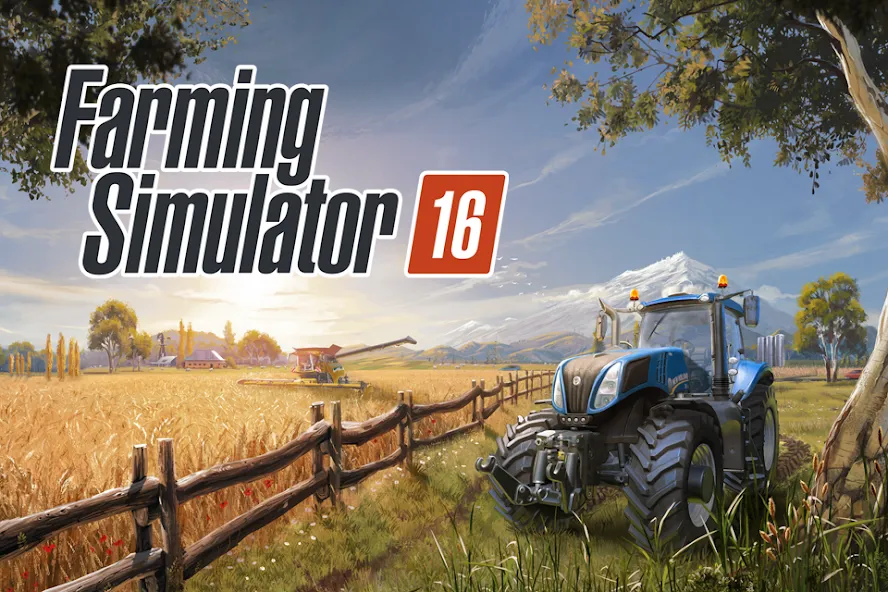 Farming Simulator 16 (Фарминг Симулятор 16)  [МОД Меню] Screenshot 1