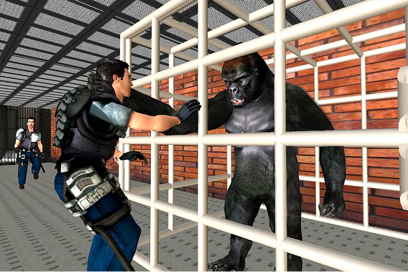 Gorilla Smash City Escape Jail  [МОД Menu] Screenshot 3