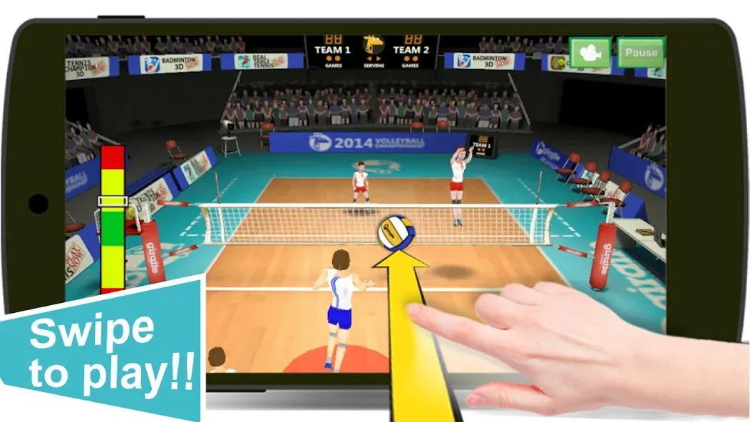 Volleyball Champions 3D - Onli  [МОД Все открыто] Screenshot 2