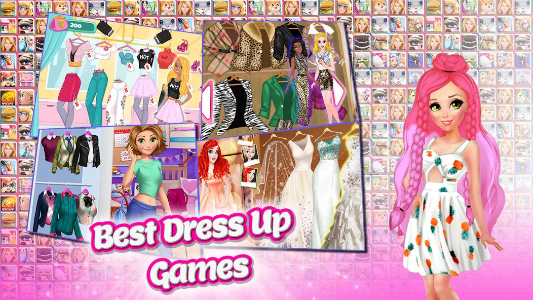 Frippa Games for Girls (Фриппа игры для девочек)  [МОД Mega Pack] Screenshot 2