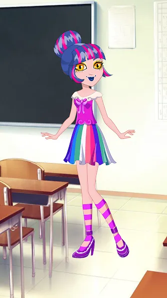 Pony College Student Dress Up (Пони Студент Колледжа Одеваются)  [МОД Все открыто] Screenshot 3