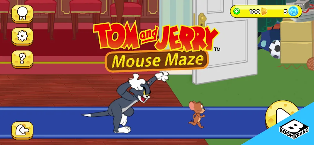 Tom & Jerry: Mouse Maze  [МОД Все открыто] Screenshot 1