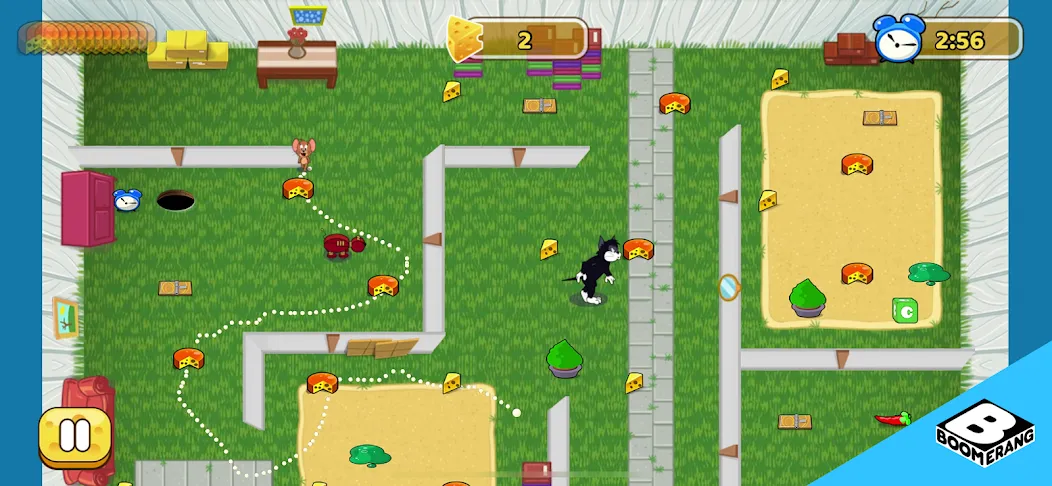 Tom & Jerry: Mouse Maze  [МОД Все открыто] Screenshot 2