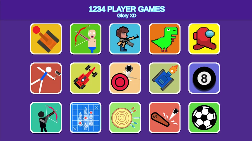 1234 Player Mini Game  [МОД Бесконечные деньги] Screenshot 1