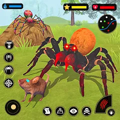 Скачать взлом Spider Simulator - Creepy Tad (Спайдер Симулятор)  [МОД Mega Pack] - стабильная версия apk на Андроид