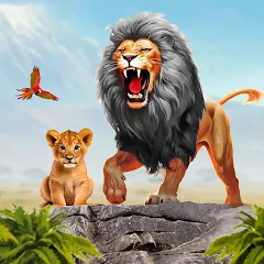 Взлом Ultimate Lion Simulator Game (Лайон Симулятор)  [МОД Много монет] - последняя версия apk на Андроид