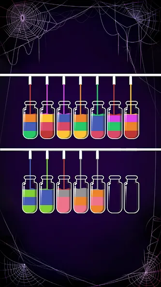 Soda Sort: Water Color Puzzle (Сода Сорт)  [МОД Много монет] Screenshot 4