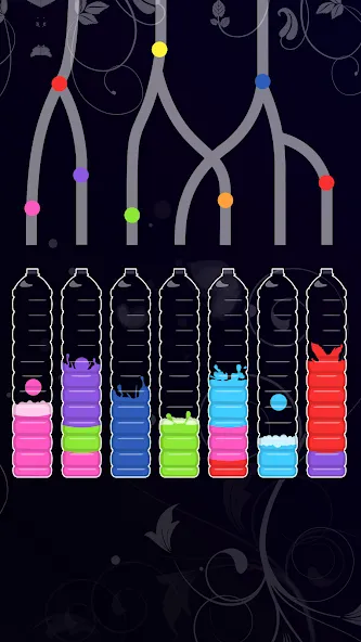 Water Sort - Color Puzzle Game (Уотер Сорт)  [МОД Много денег] Screenshot 3