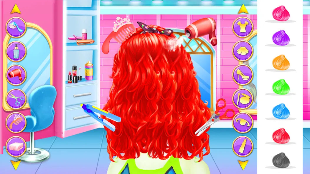 Fashion Braid Hairstyles Salon  [МОД Много денег] Screenshot 1