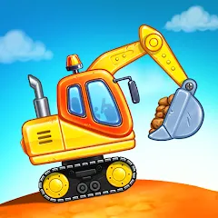 Взлом Kids truck games Build a house  [МОД Много денег] - полная версия apk на Андроид