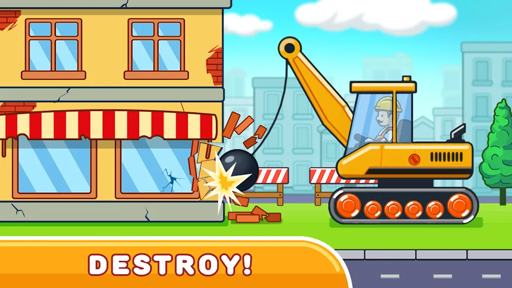 Car & Games for kids building  [МОД Много монет] Screenshot 3