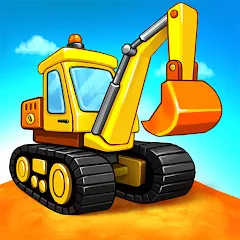 Взломанная Car & Games for kids building  [МОД Много монет] - стабильная версия apk на Андроид