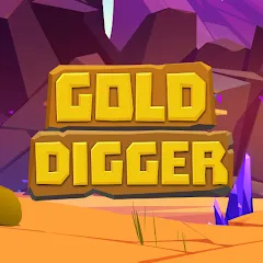 Взломанная Gold Digger (Голд Диггер)  [МОД Menu] - стабильная версия apk на Андроид