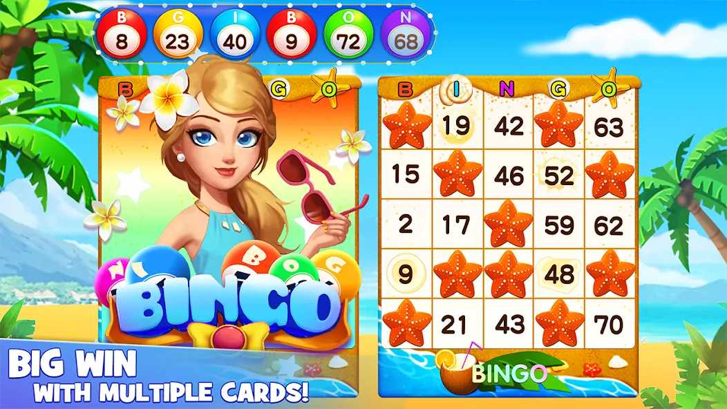 Bingo Lucky: Play Bingo Games (Бинго Лаки)  [МОД Unlocked] Screenshot 1