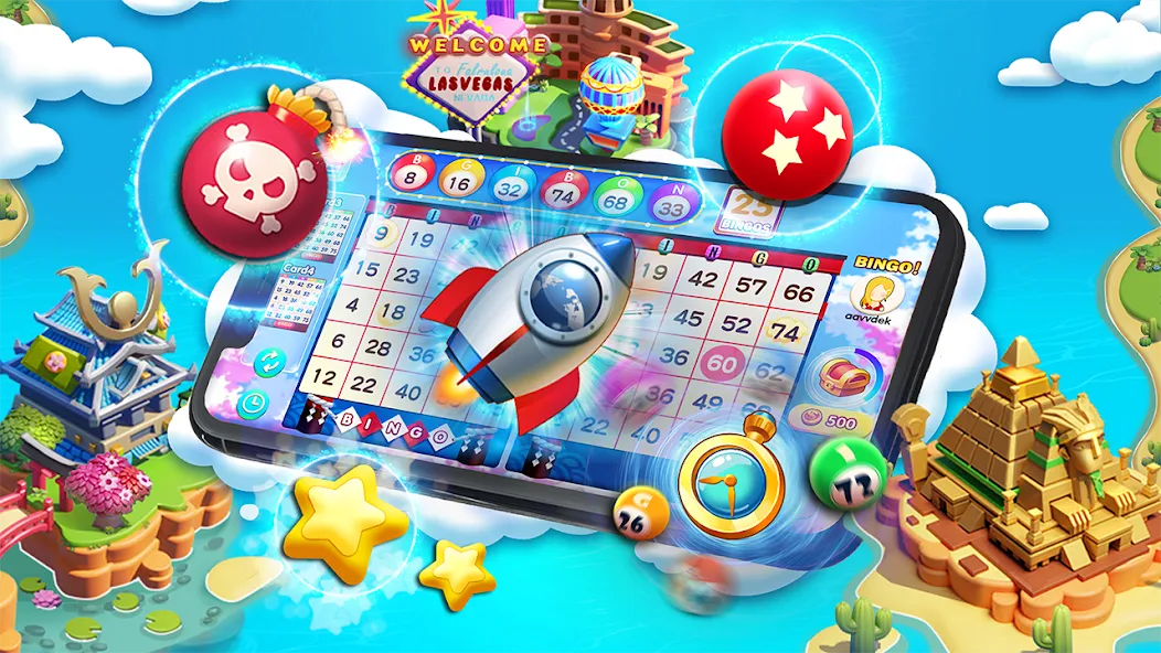 Bingo Lucky: Play Bingo Games (Бинго Лаки)  [МОД Unlocked] Screenshot 3