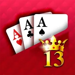 Скачать взломанную Lucky 13: 13 Poker Puzzle (Лаки 13)  [МОД Много денег] - полная версия apk на Андроид