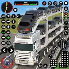 Взломанная Car Transport - Truck Games 3D  [МОД Все открыто] - стабильная версия apk на Андроид