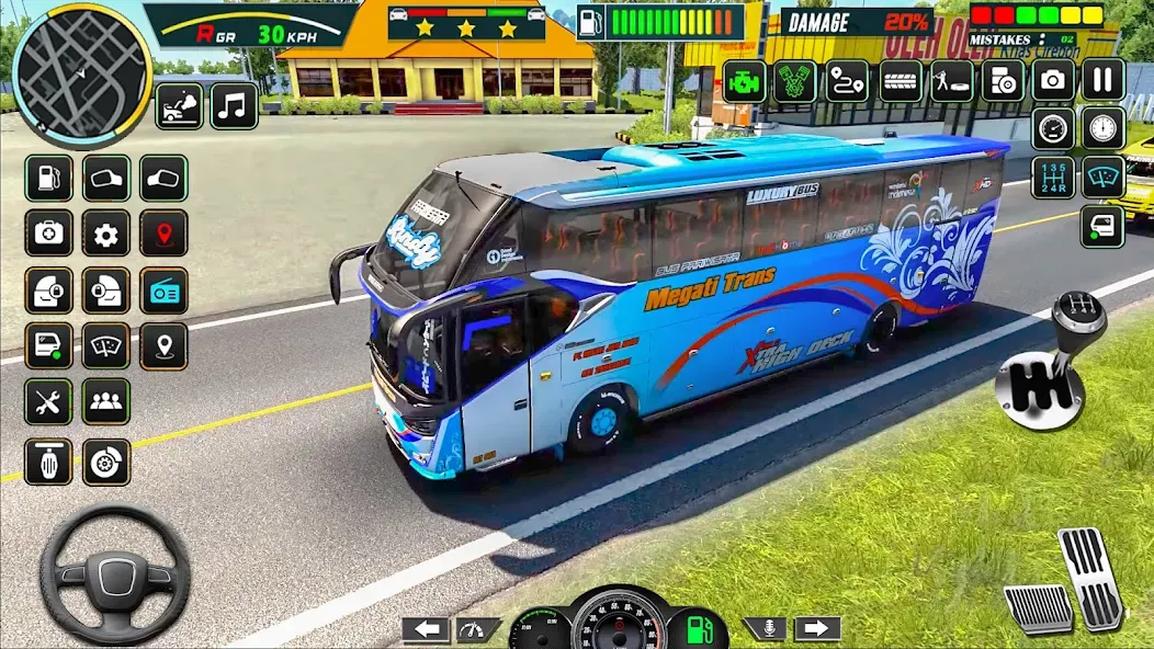 Public Coach Bus Driving Game (Паблик Коуч Бас Драйвинг Гейм)  [МОД Unlocked] Screenshot 4