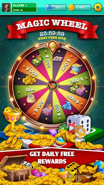 Multiplayer Dice Ludo Games (Мультиплеер Дайс Лудо Игры)  [МОД Меню] Screenshot 5