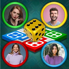 Скачать взлом Multiplayer Dice Ludo Games (Мультиплеер Дайс Лудо Игры)  [МОД Меню] - стабильная версия apk на Андроид