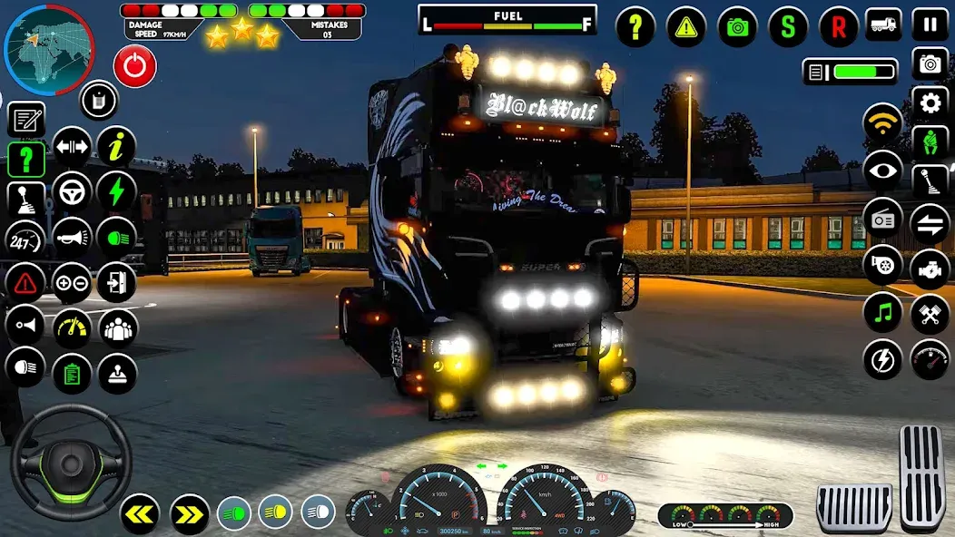 Truck Driving Euro Truck Game  [МОД Unlocked] Screenshot 1