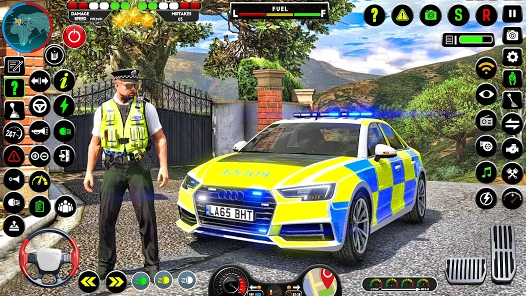 NYPD Police Car Parking Game  [МОД Unlimited Money] Screenshot 1