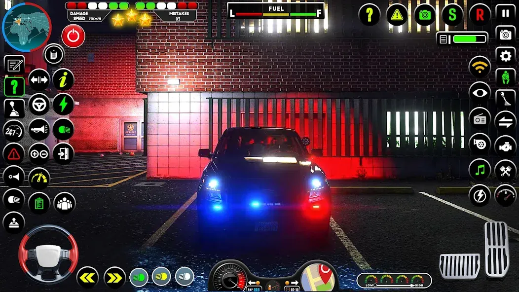 NYPD Police Car Parking Game  [МОД Unlimited Money] Screenshot 2