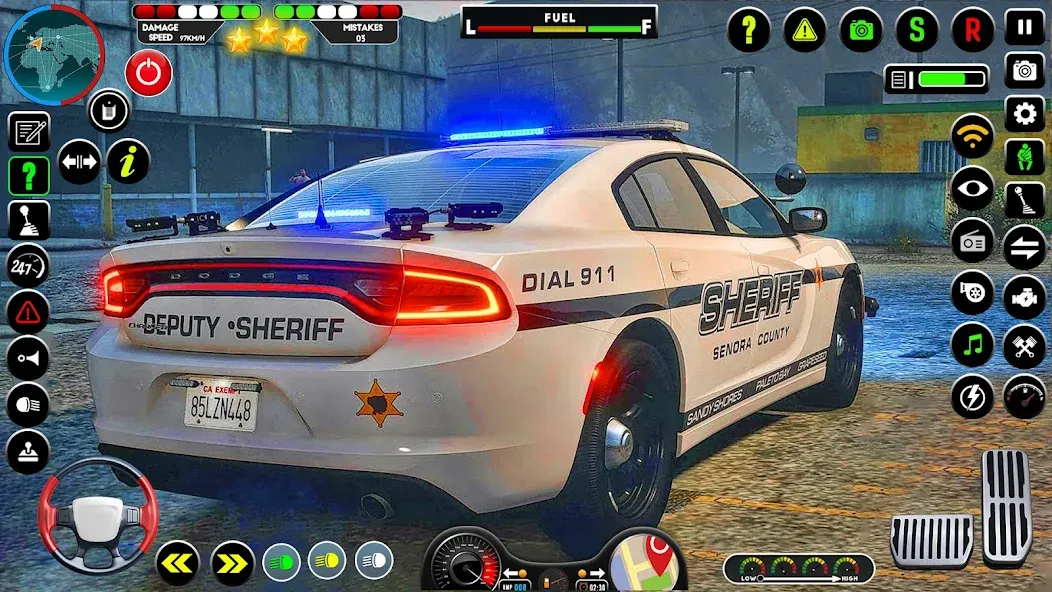 NYPD Police Car Parking Game  [МОД Unlimited Money] Screenshot 3