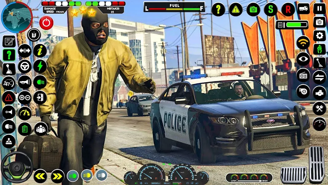 NYPD Police Car Parking Game  [МОД Unlimited Money] Screenshot 5