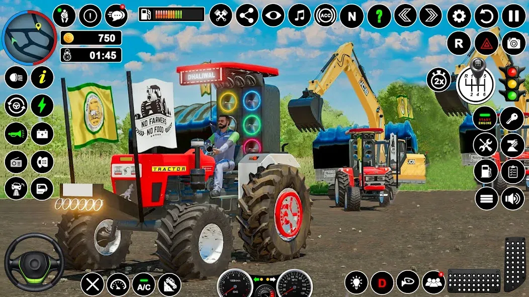 Tractor Driving - Tractor Game  [МОД Unlocked] Screenshot 3