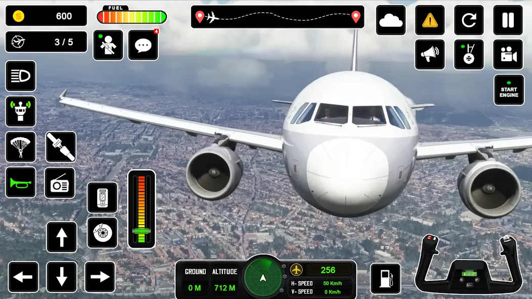 Pilot Simulator: Airplane Game  [МОД Mega Pack] Screenshot 2