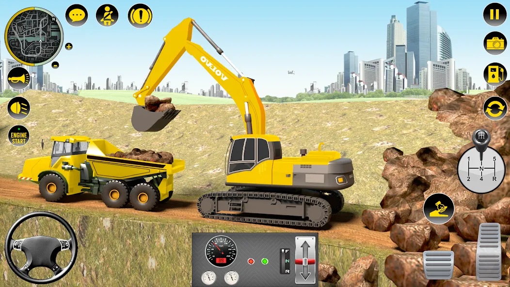 Builder City Construction Game (ткман Городское Строительство)  [МОД Mega Pack] Screenshot 3