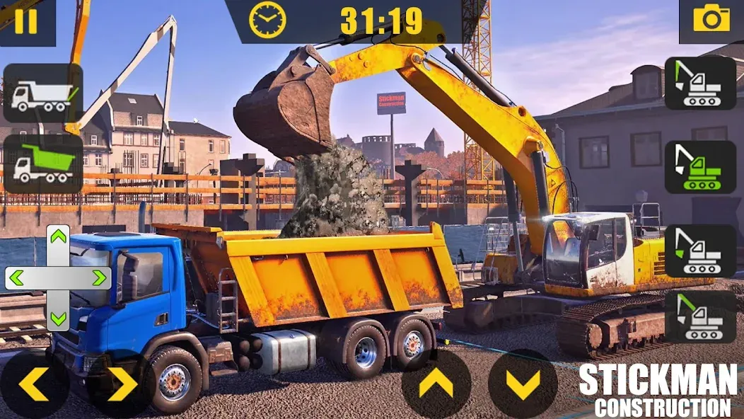 Builder City Construction Game (ткман Городское Строительство)  [МОД Mega Pack] Screenshot 5