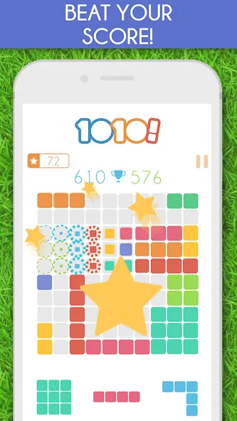 1010! Block Puzzle Game  [МОД Меню] Screenshot 2