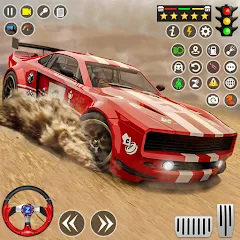 Взлом Real Rally Drift & Rally Race (Риал Ралли)  [МОД Меню] - полная версия apk на Андроид