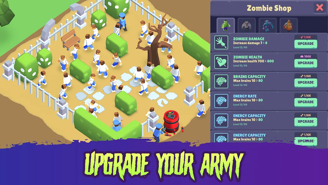 Zombie City Master-Zombie Game (Зомби Сити)  [МОД Menu] Screenshot 3