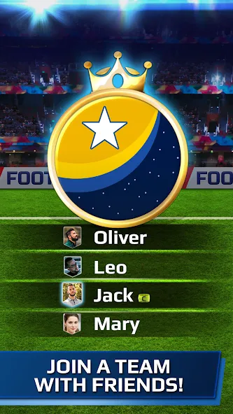 Football Rivals: Soccer Game (Футбольные соперники)  [МОД Бесконечные монеты] Screenshot 2