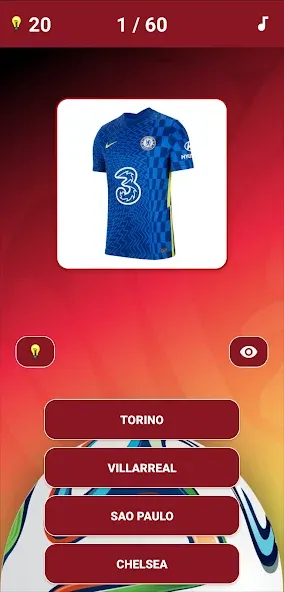 Guess the Soccer Logo Quiz  [МОД Unlimited Money] Screenshot 2