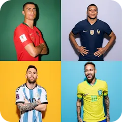 Взломанная Guess The Soccer Player Quiz  [МОД Unlimited Money] - последняя версия apk на Андроид