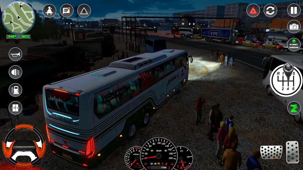 Bus Simulator 2023 - City Bus  [МОД Много монет] Screenshot 1