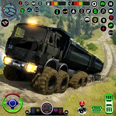 Скачать взломанную Offroad Mud Truck Simulator 3D  [МОД Menu] - полная версия apk на Андроид