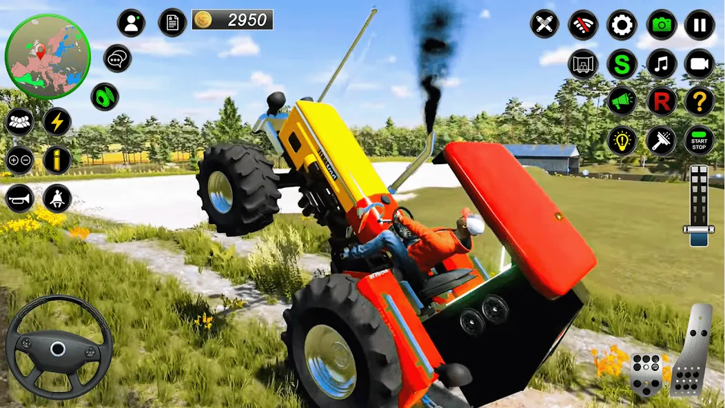 Real Farmer Tractor Drive Game (Фармер Трактор 3Д Фермерские Игры)  [МОД Бесконечные деньги] Screenshot 1