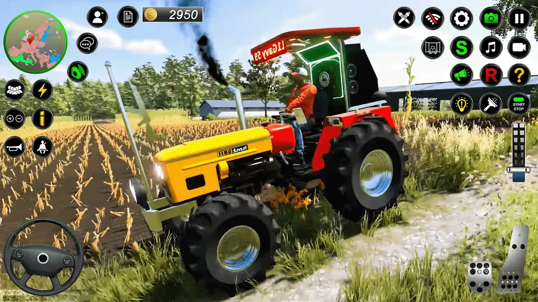 Real Farmer Tractor Drive Game (Фармер Трактор 3Д Фермерские Игры)  [МОД Бесконечные деньги] Screenshot 3