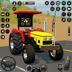 Взлом Real Farmer Tractor Drive Game (Фармер Трактор 3Д Фермерские Игры)  [МОД Бесконечные деньги] - стабильная версия apk на Андроид