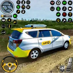 Взлом City Taxi Games Taxi Simulator (Русские такси игры на автомобилях)  [МОД Mega Pack] - стабильная версия apk на Андроид