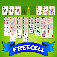 Взломанная FreeCell Solitaire - Card Game  [МОД Menu] - полная версия apk на Андроид