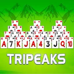 Скачать взломанную TriPeaks Solitaire Mobile  [МОД Mega Pack] - стабильная версия apk на Андроид