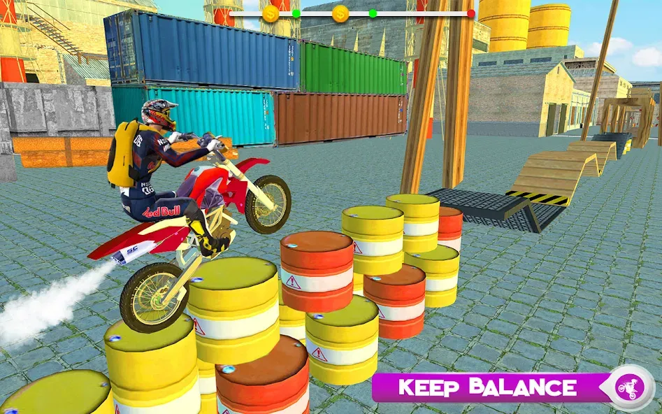 Motor Bike Stunt Racing Games (Мотор Байк Стант Гонки Игры)  [МОД Unlocked] Screenshot 4